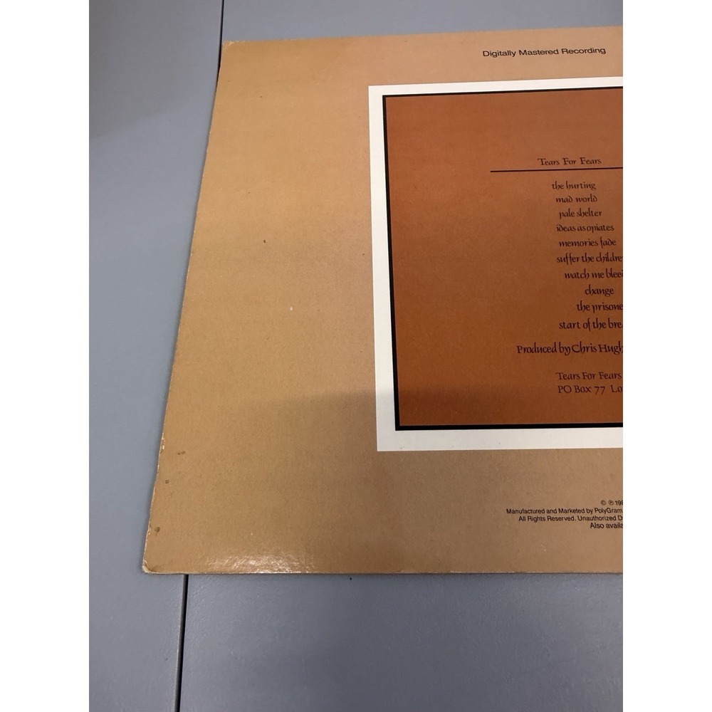 Tears For Fears: The Hurting - Vinyl - 1983 Mercury 422 811 039-1 M-1 - Picture 10 of 16